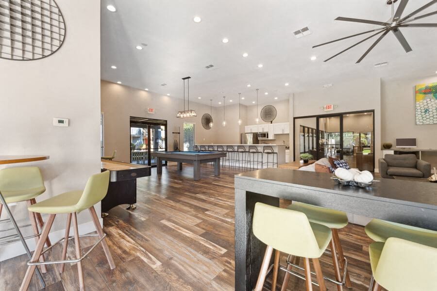 Clubhouse lounge area at Verona Park, Mesa, 85210