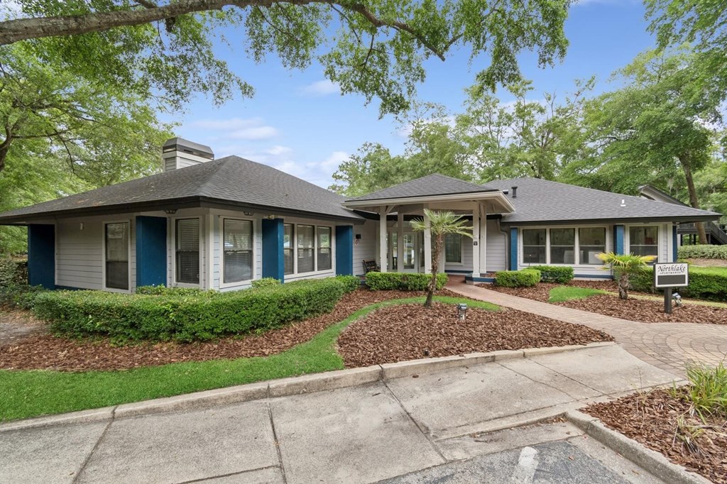 Leasing office exterior at Northlake Apartments in Jacksonville, FL