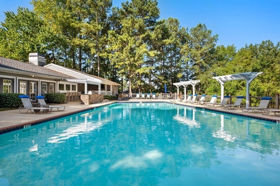 View of swimming pool