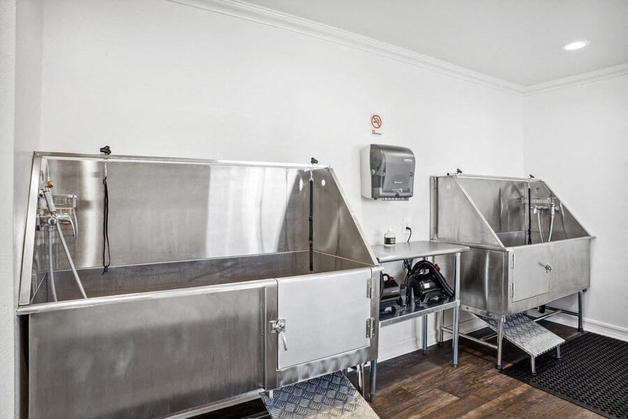 Pet Washing area