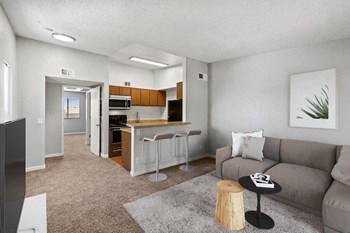 Model living room and kitchen - Photo Gallery 7
