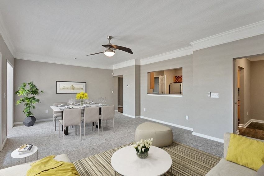 Living Room/Dining Room- Model