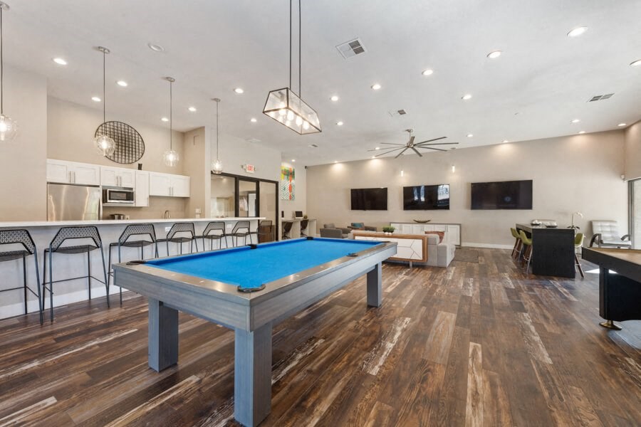 Pool table in clubhouse at Verona Park, Mesa, 85210