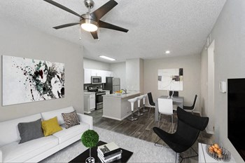 Model living room and kitchen - Photo Gallery 2