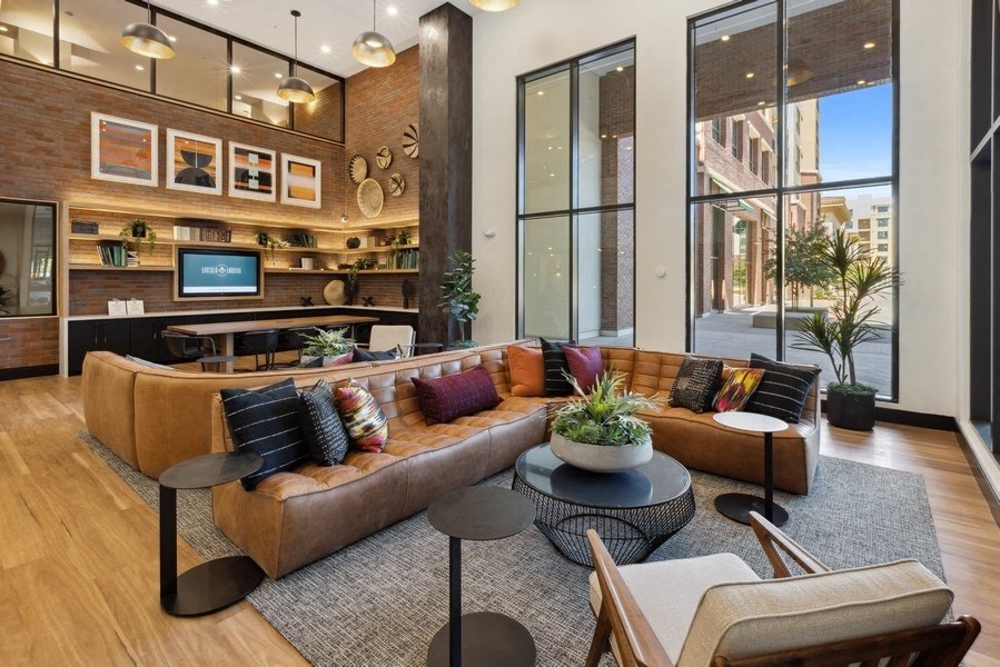Modern lounge space