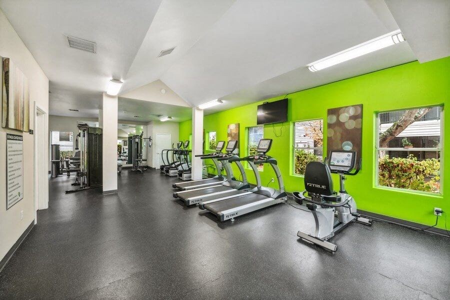 Large fitness center