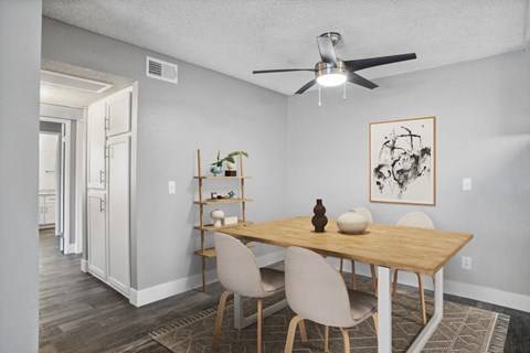 Model dining room