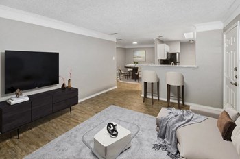 Model living room and kitchen - Photo Gallery 2