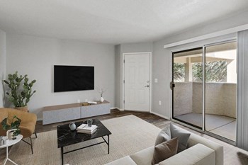 Model living room showcasing renovated interiors. - Photo Gallery 3