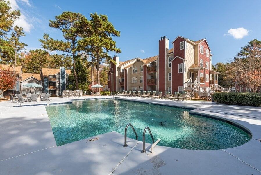 Community pool and sundeck