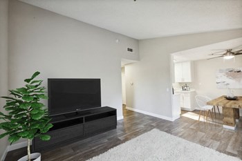 Model apartment living room and dining room - Photo Gallery 2