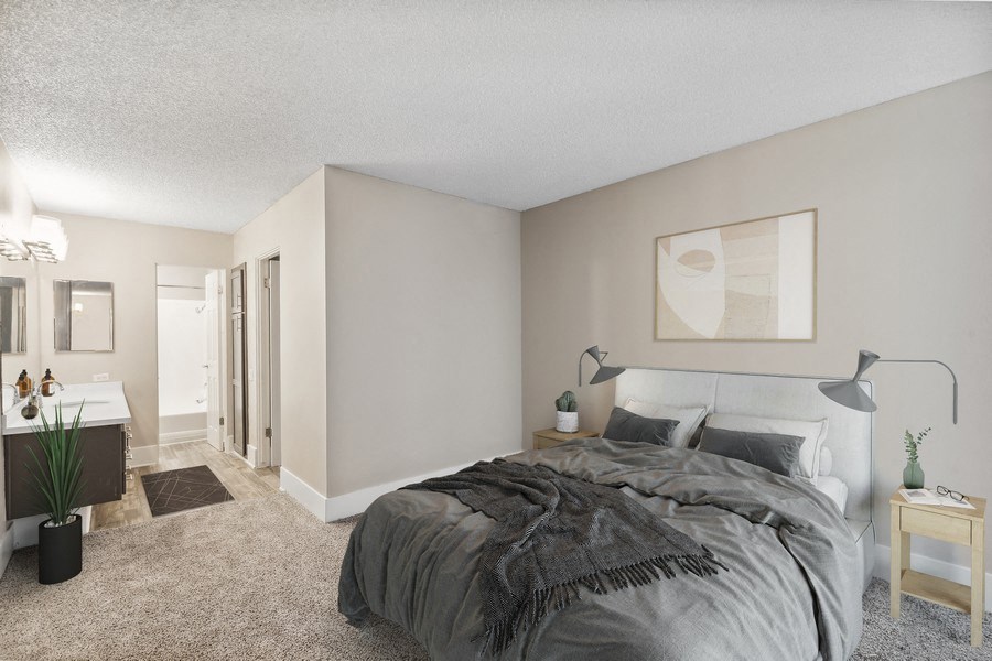 Model bedroom