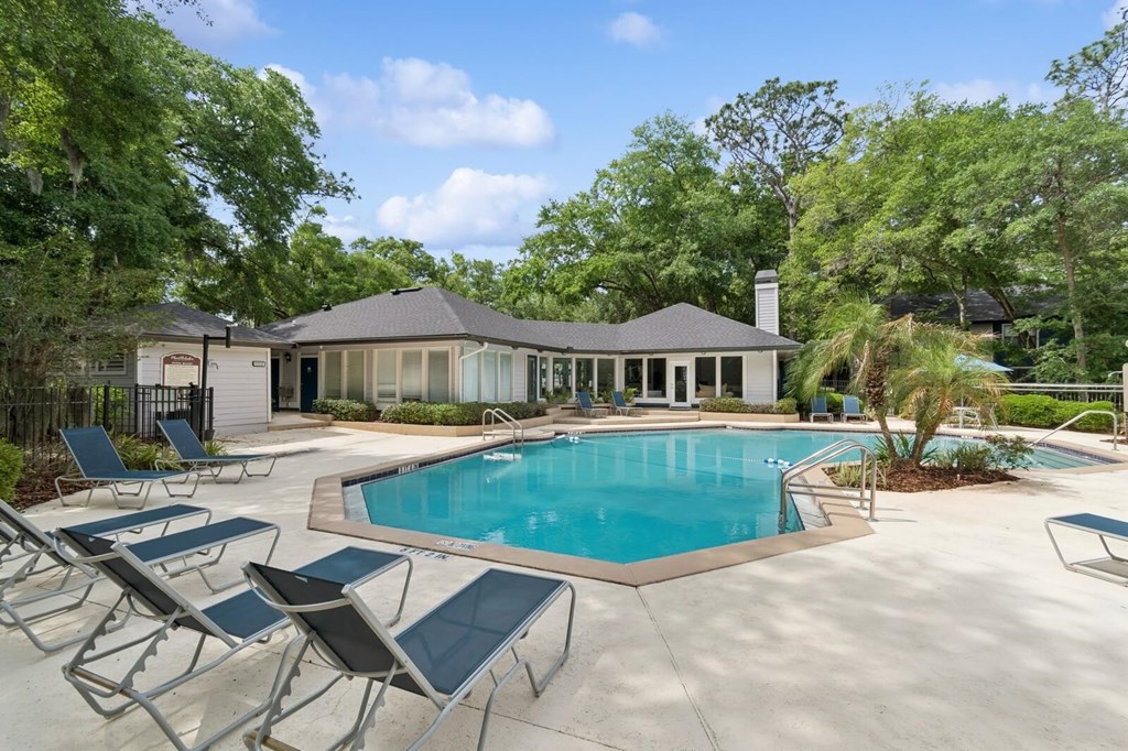 Swimming pool at Northlake Apartments in Jacksonville, FL