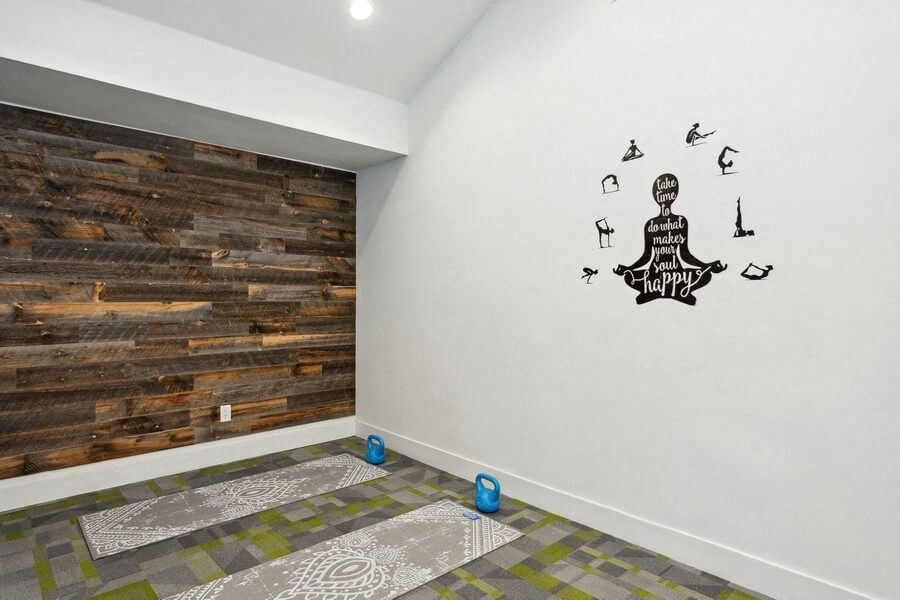 Community Yoga/Meditation Area at Creek 2645 Apartments in Sacramento, CA.