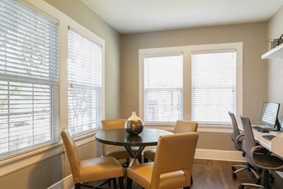 Coffee table lounge area