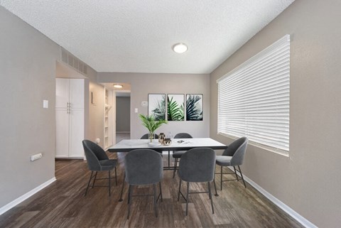 Model dining room