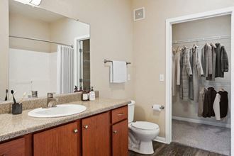 Model bathroom at Reserve at Rancho Apartments - Photo Gallery