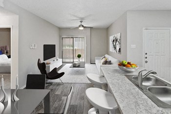 Model kitchen & dining with living room - Photo Gallery 3