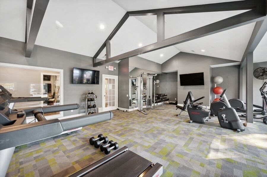 Large fitness center
