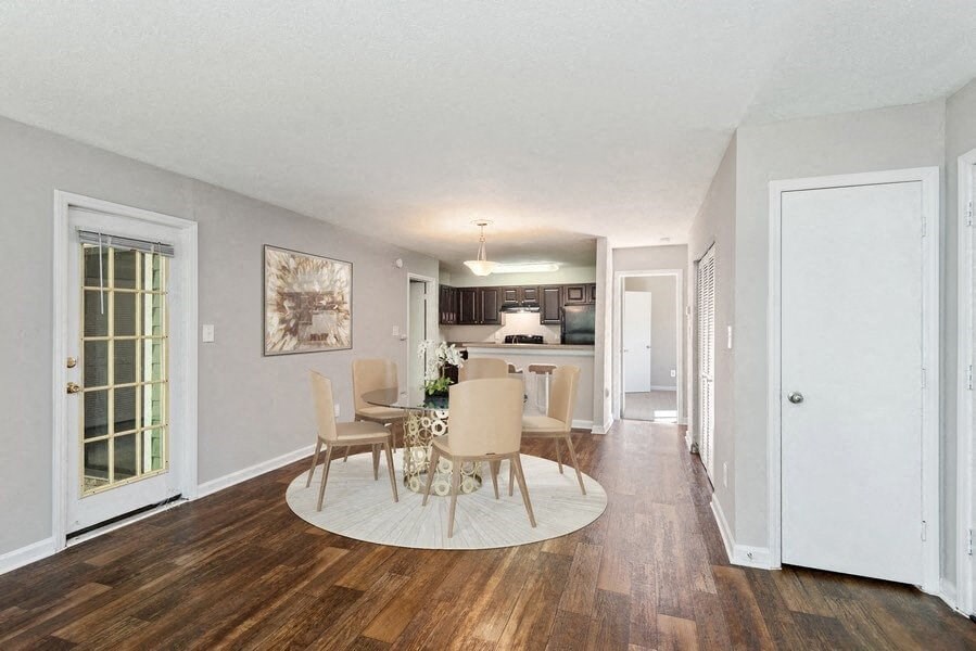Kitchen and Dining Room View