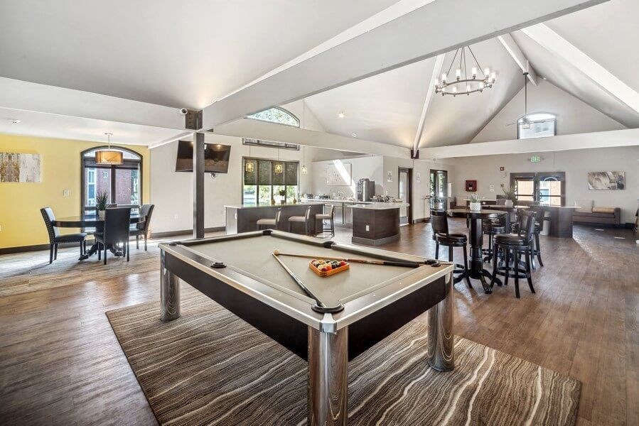 Pool table at Esprit Cherry Creek, Colorado, 80246