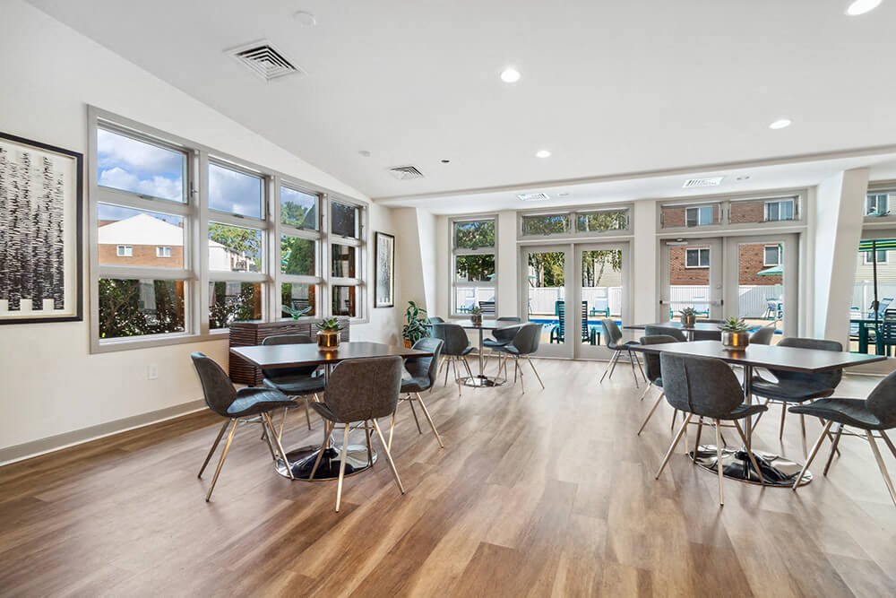 Clubhouse community area