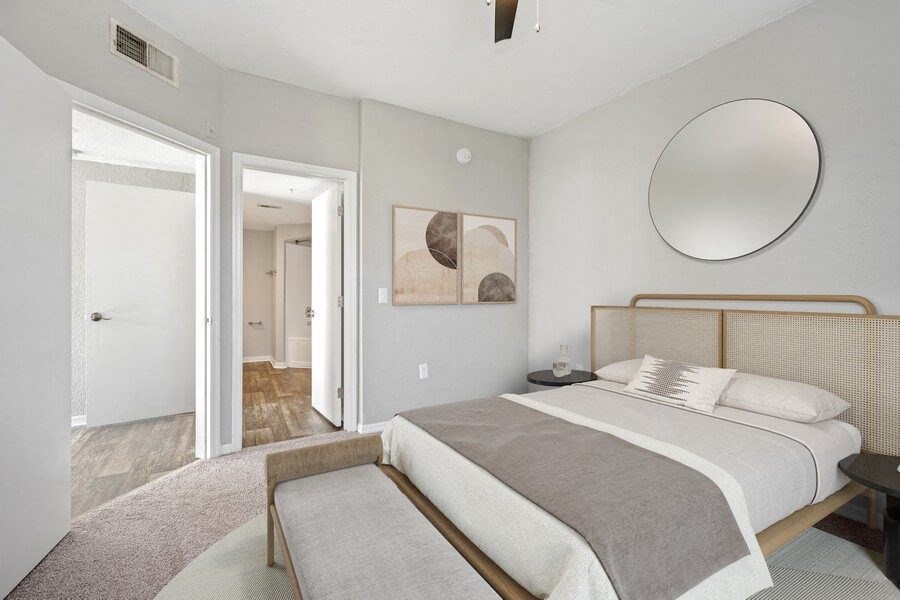 Model Primary bedroom