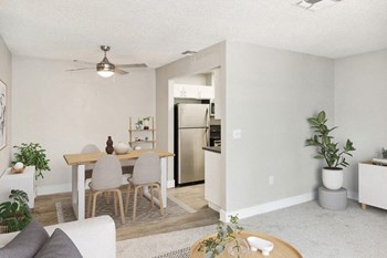 Model dining and kitchen