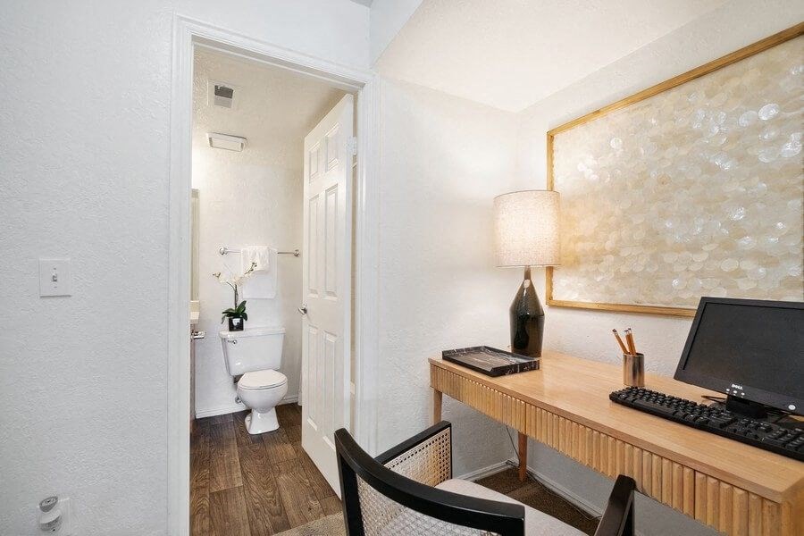 Model primary bathroom