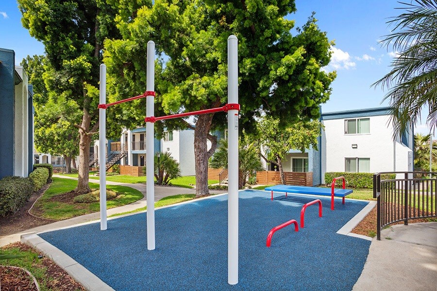 Community Playground at Cove La Mesa Apartments located in La Mesa, CA.