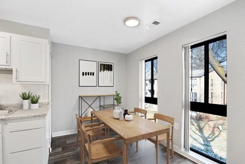 Model dining room