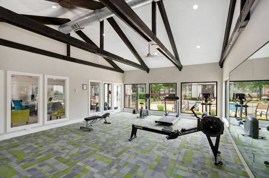 Large fitness center
