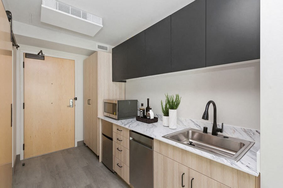 Model kitchen space