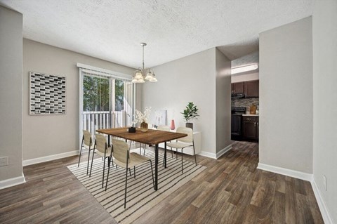 Model dining area