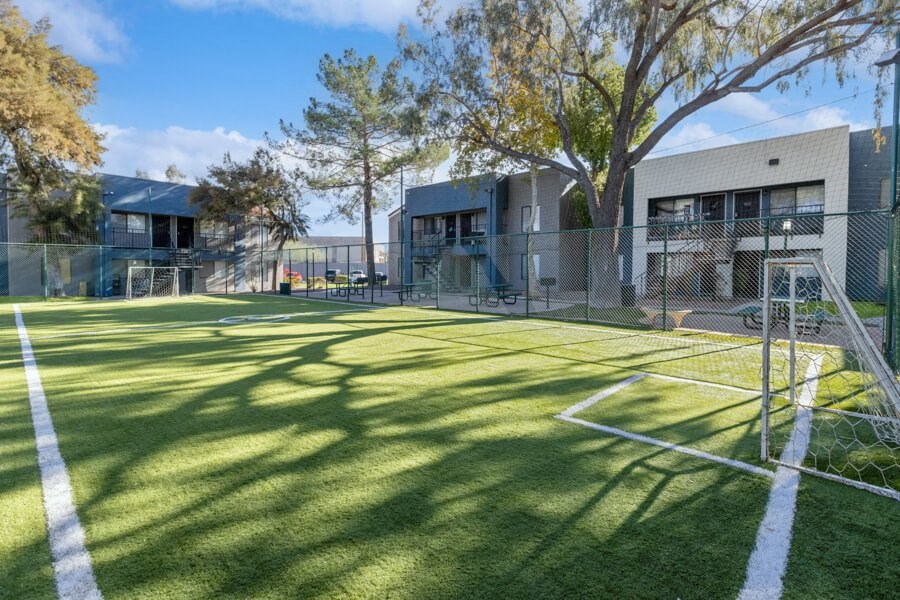 community soccer field