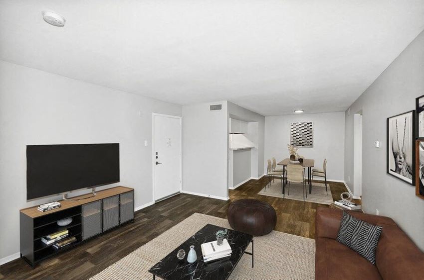 Model living room and dining - Photo Gallery