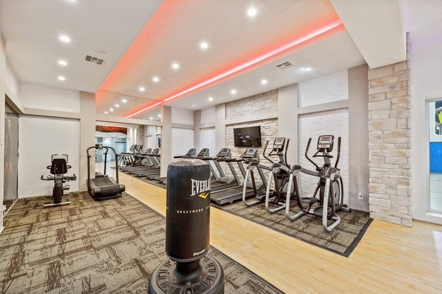 Large fitness center