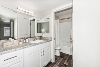 Model bathroom with separated vanity - Photo Gallery 6