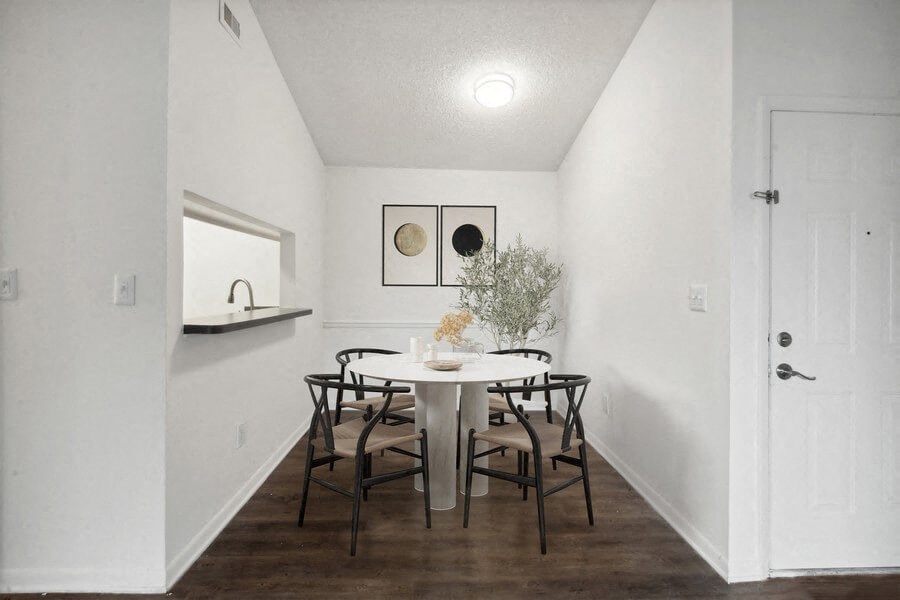 Model dining room