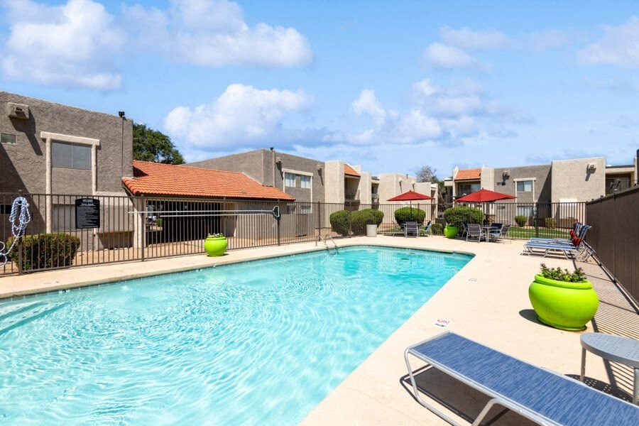 our apartments offer a swimming pool at Villages at Metro Center, Arizona