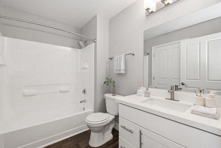 Model bathroom at Harmony at Surprise, Surprise, AZ, 85379