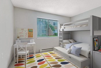 Model 2nd bedroom or kid's bedroom and office