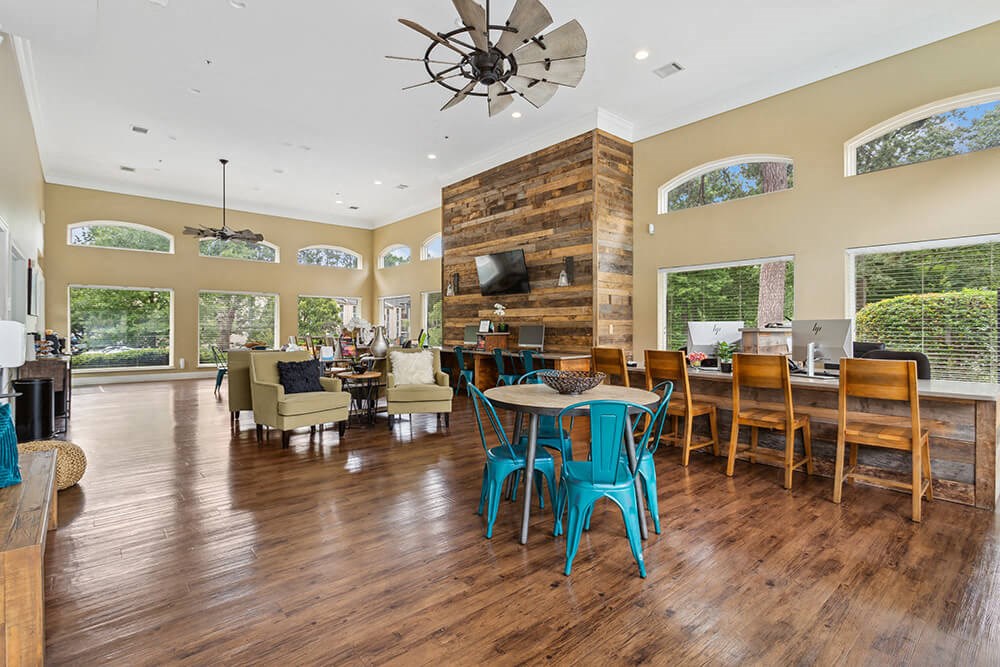 Community lounge area