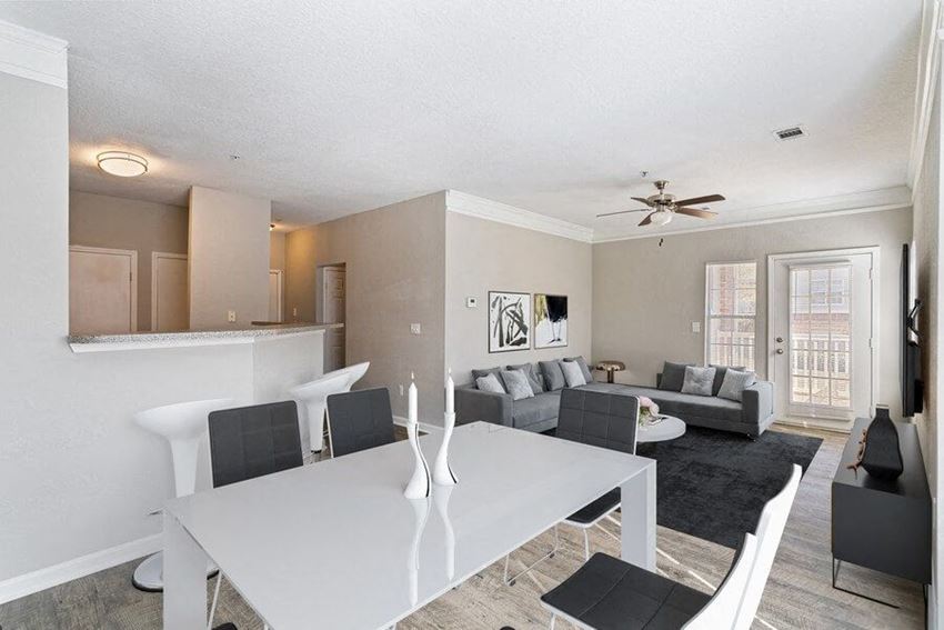 Model dining room and living room - Photo Gallery