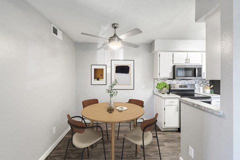 Model dining area