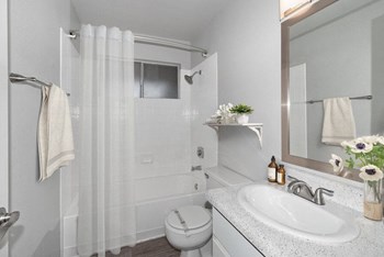 Model bathroom