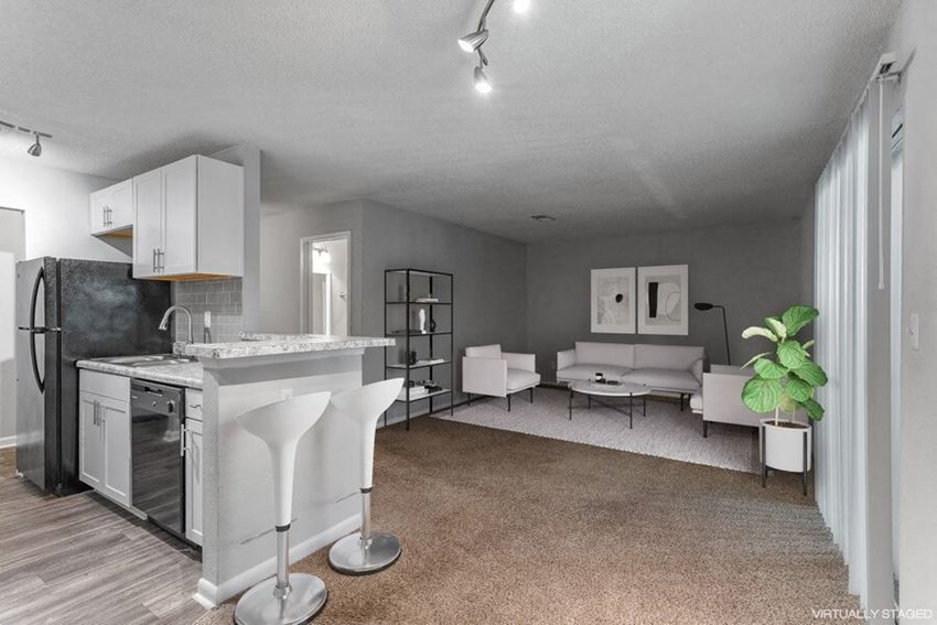 Model living room and dining - Photo Gallery