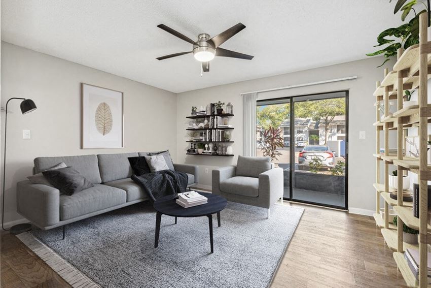 Model living room