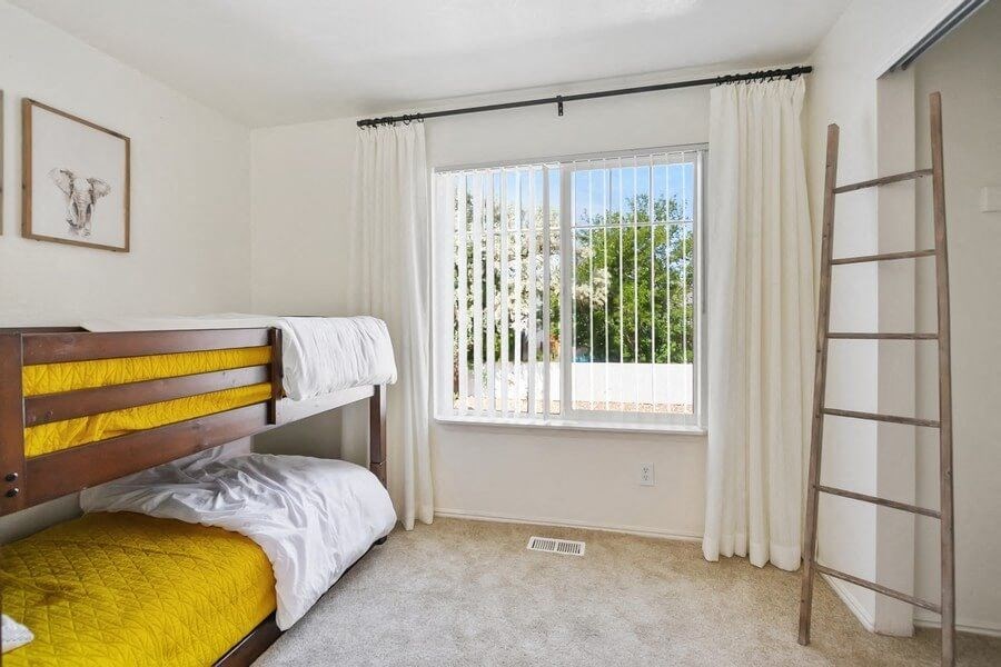 Model second bedroom