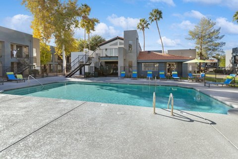 Community pool and sundeck